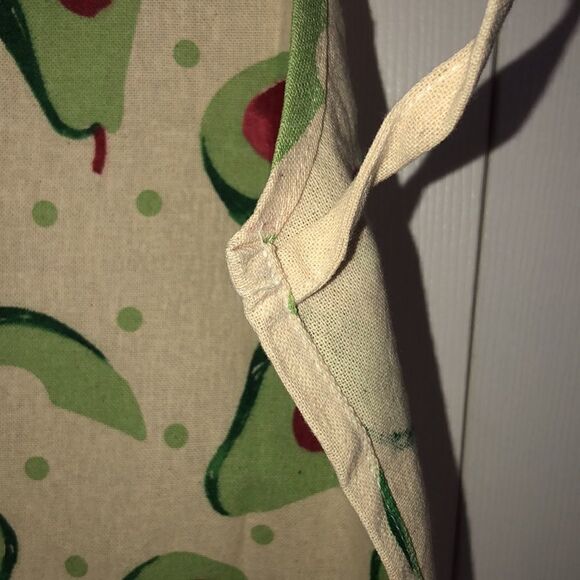 Mabelle Home Collection Avocado Print Cotton Apron - Picture 4 of 7